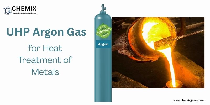UHP Argon Gas for Heat Treatment of Metals